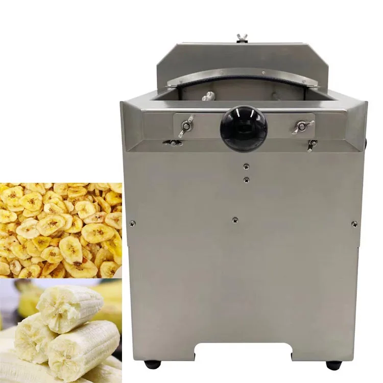 Electric Automatic Plantain And Banana Chips Slicer Slicing Machinebanana Slicerbanana Chips 0707