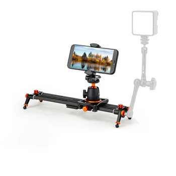 FOTOPRO Track Camera Slider Thickened Video Filmming Slide Rail Track Easy Carry Storage Carbon Fiber Camera Slider detail image