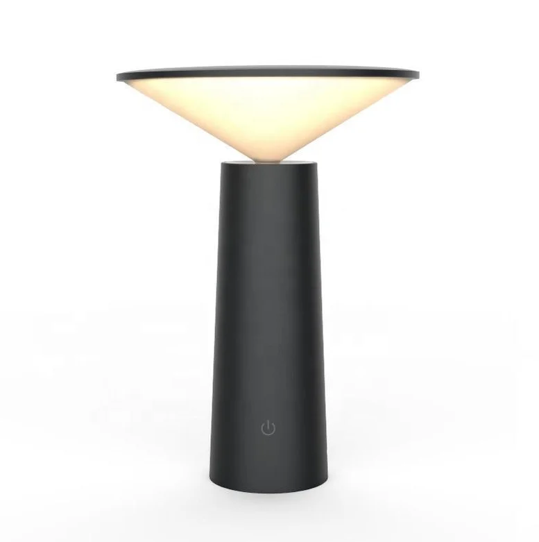 Mini Wireless Led Rechargeable Desk Lamp with Usb Indoor Modern Deco Cordless Charger Dimmable Touch Table Light