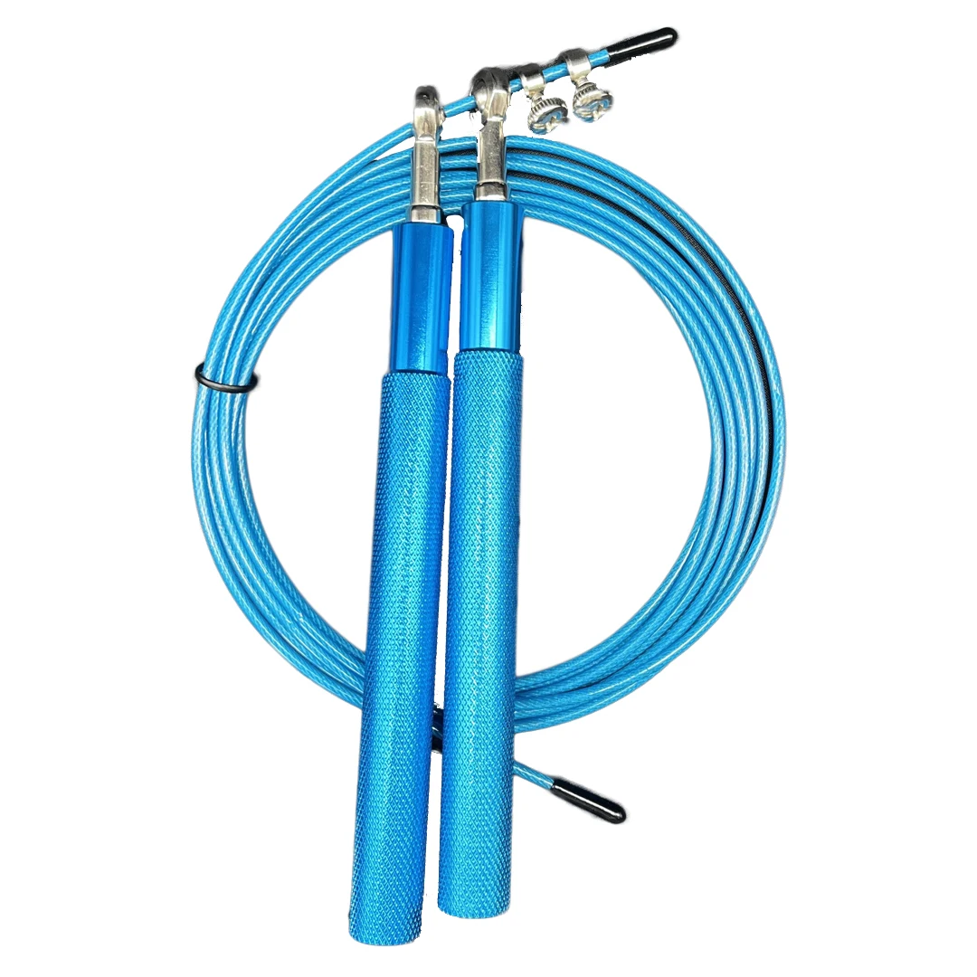 2023 Popular Fast Speed Jump Rope Aluminum Handle Steel Wire Skipping Rope
