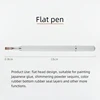 Flat head UV pen