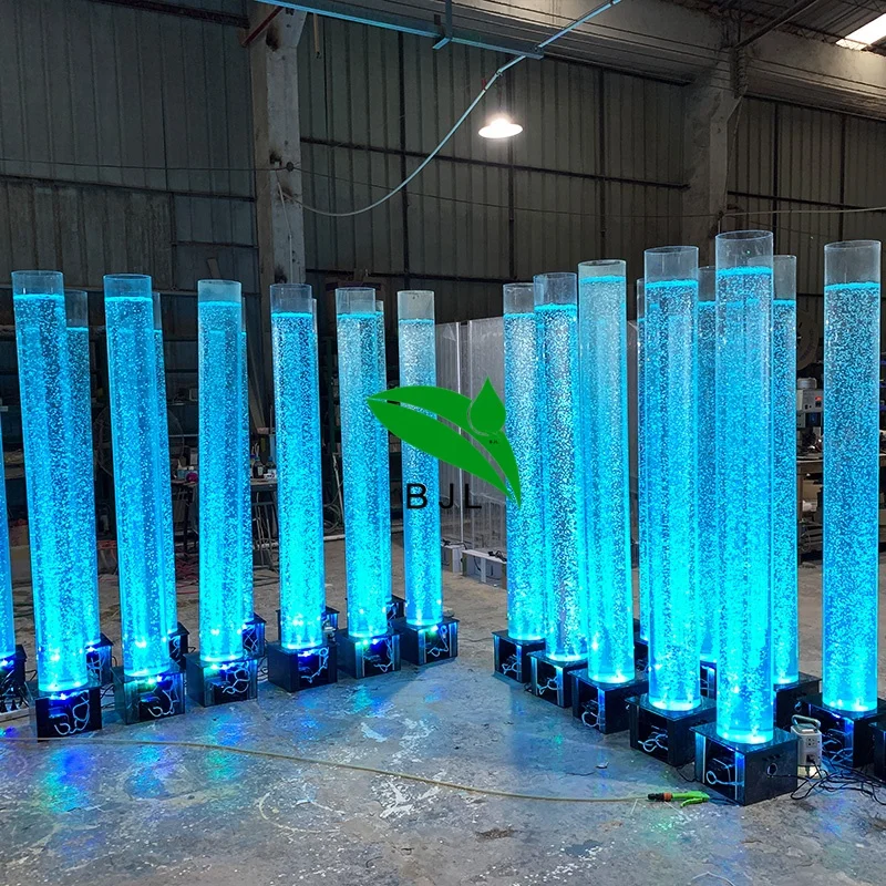 Colonne à bulles LED 120 cm - sans eau