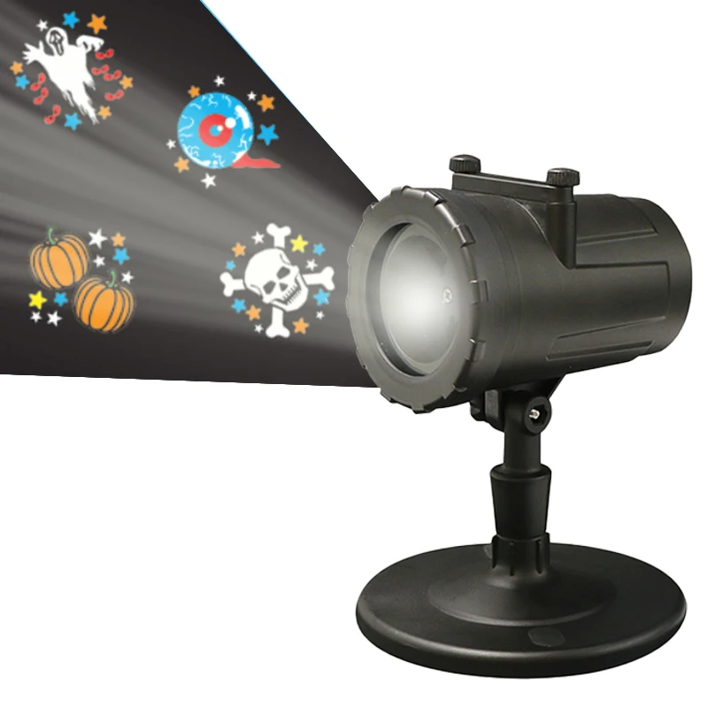 KSWING  Led Festival Light with Pattern Moving Garden Outdoor Spike Light
