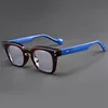 Cornice marrone gamba blu-DEMO