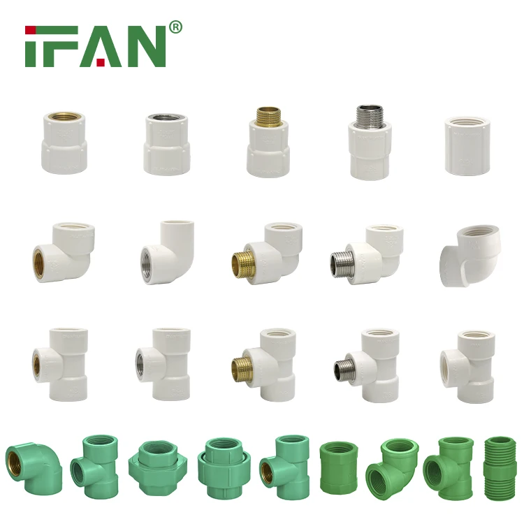 Ifan Pvc Pipe And Fittings Sch40 Green Color 1/2" 2" Female Thread Cap Upvc Fittings Buy Pvc