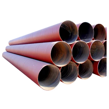 3PE epoxy coating SSAW spiral welded low carbon steel pipe for gas and oil transport