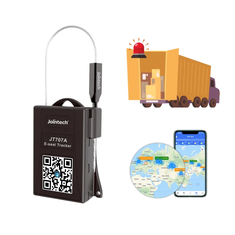 GPS Lock for Container Door Lock Disposable Container Electronic Seal tracker