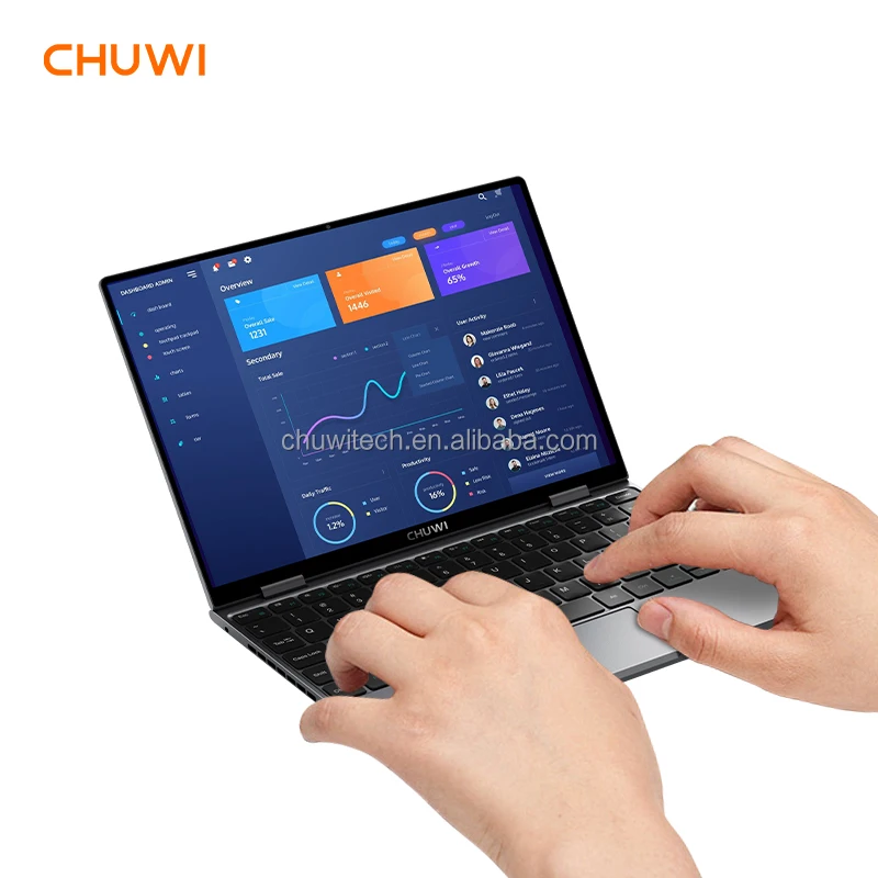 CHUWI Minibook X N150 Yoga Laptop - 16GB RAM, 512GB SSD, Win11