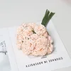 Oil painting hydrangea autumn champagne