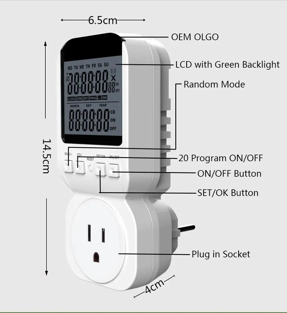 Weber OEM Digital Timer