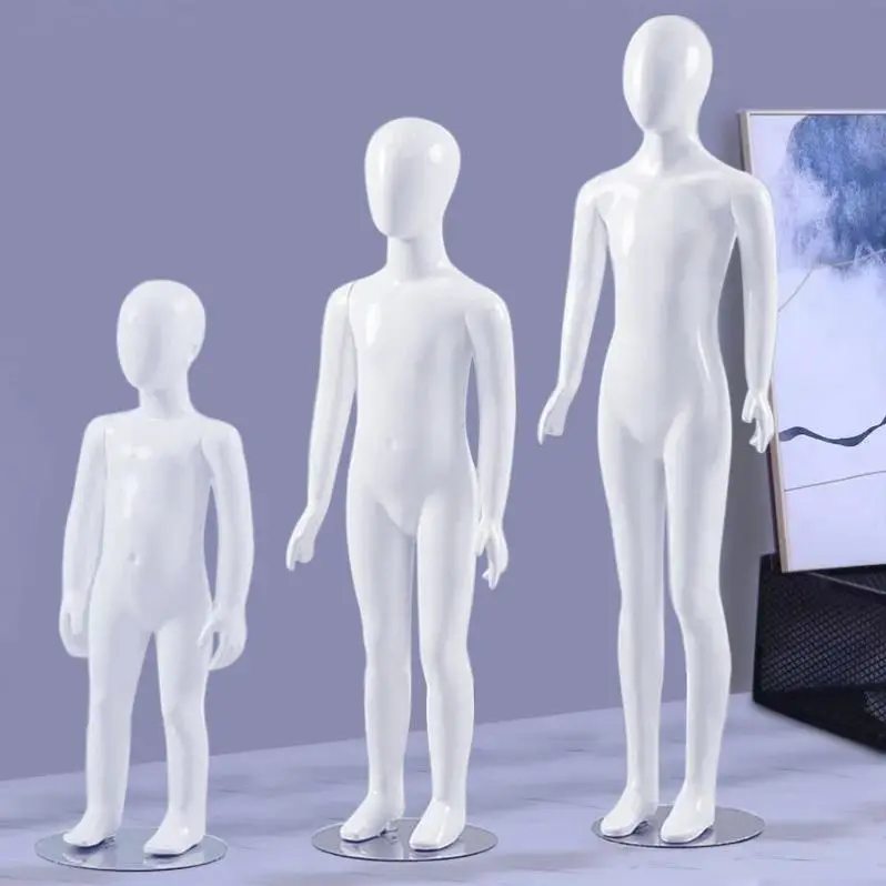 Factory Direct Sales Window Display ABS Child Dress Form Mannequin Babies Girl Standing Mannequins Full Body Children Mannequin