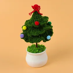PATRON Arbre De Noël Au Crochet Dans Un Pot | Amigurumi Nouvel An | Mini Décoration D'arbre Au Crochet - France