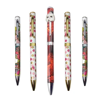 Good Quality Metal Ballpoint Pen with Full Color Custom Heat Transfer Pen UV Printing Pen with Personalized Clip