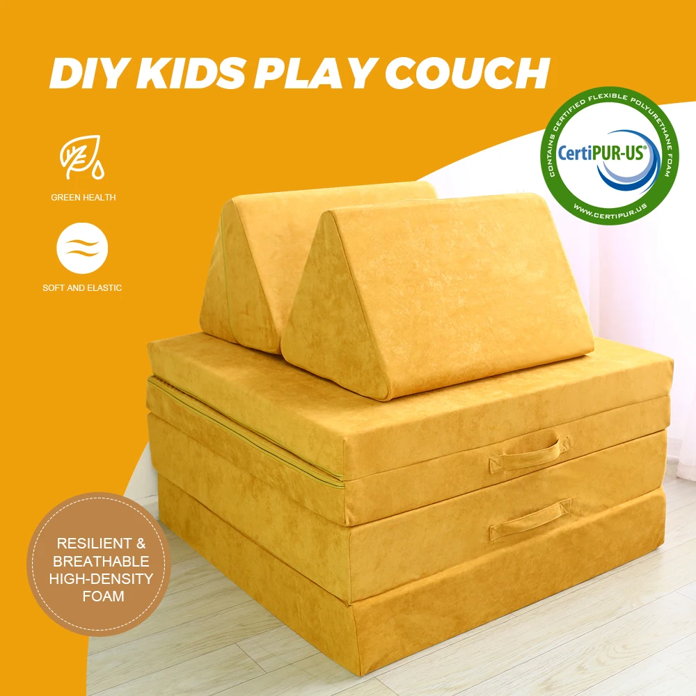 Factory Kids Creativity Soft Printing Sofa Safety Building Blocks Kids