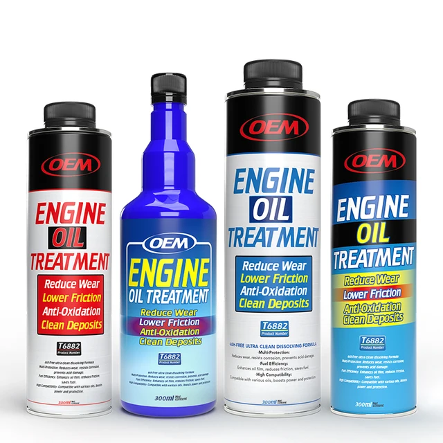 Senkia High Quality Engine Oil Protectant Synthetic Oil Additive 200ml 250ml 300ml 350ml Engine Oil Treatment