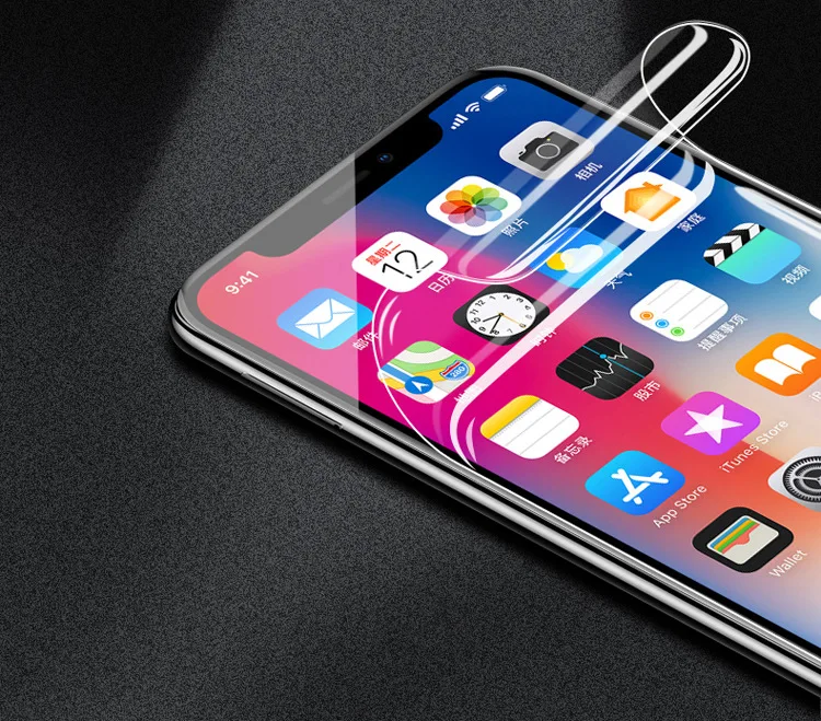Hydrogel Screen Guard Nano Liquid Soft Hydrogel TPU Film for Samsung S22 Ultra