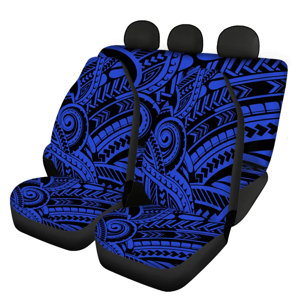 Универсальные чехлы на сиденья автомобиля из полиэстера с серыми