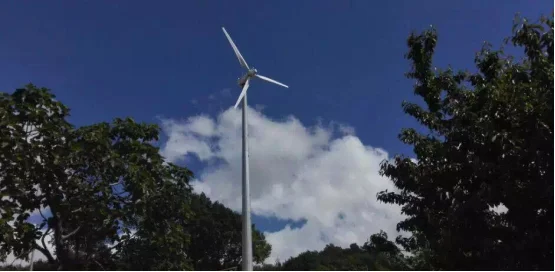 30kW horizontal axis wind turbine for home use