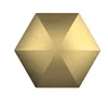 Kinetic energy aluminum alloy hexagon~ gold 35g