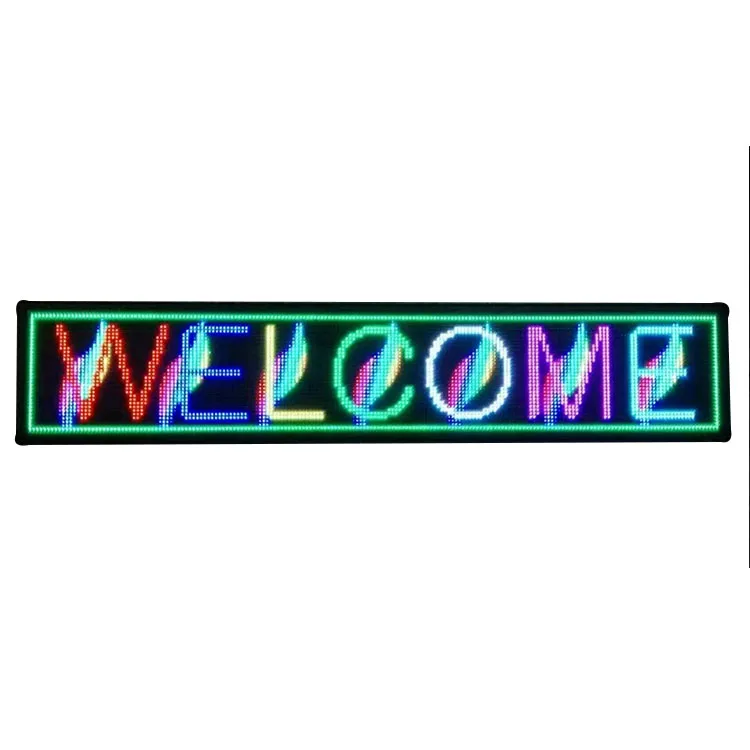 YIWU LED P10 Color Store Advertising Content Display Door Head Screen