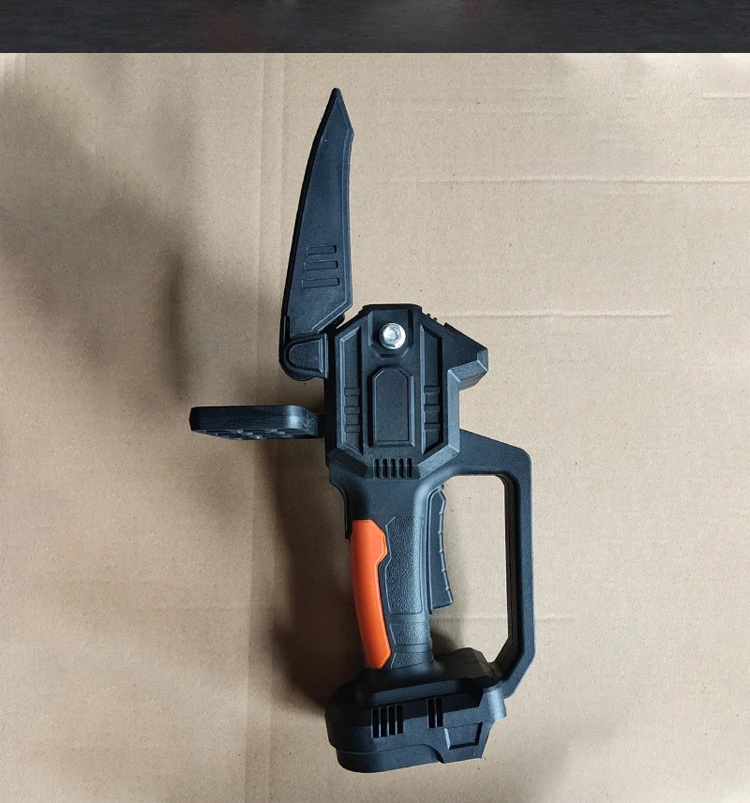 Small Handheld Cordless Electric Chainsaw With 2000mAh Li Ion Battery