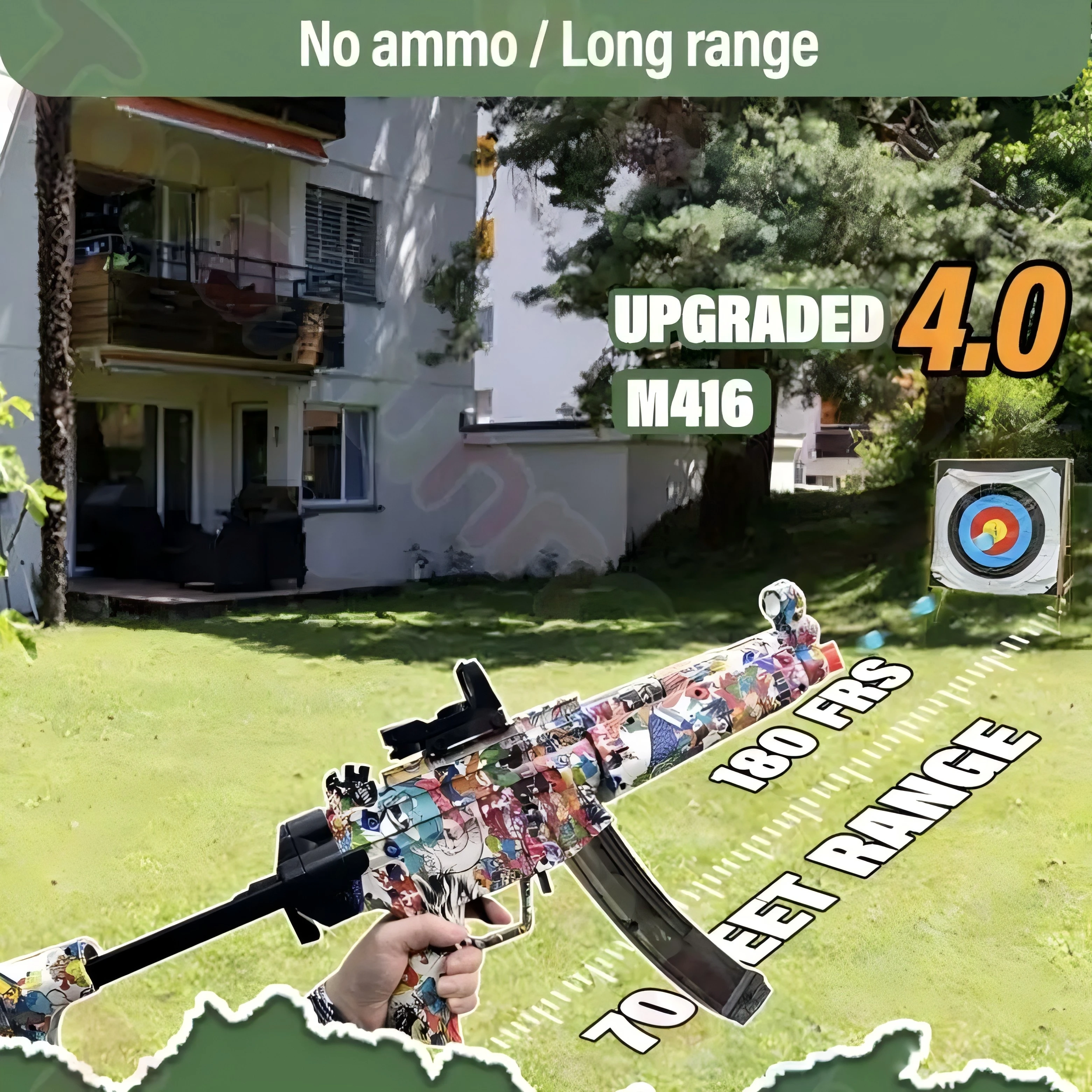 Ball Blaster пистолет для стрельбы из пластика