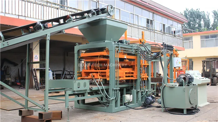 BLOCKTECH QT4-16 - Efficient Commercial Brick Making