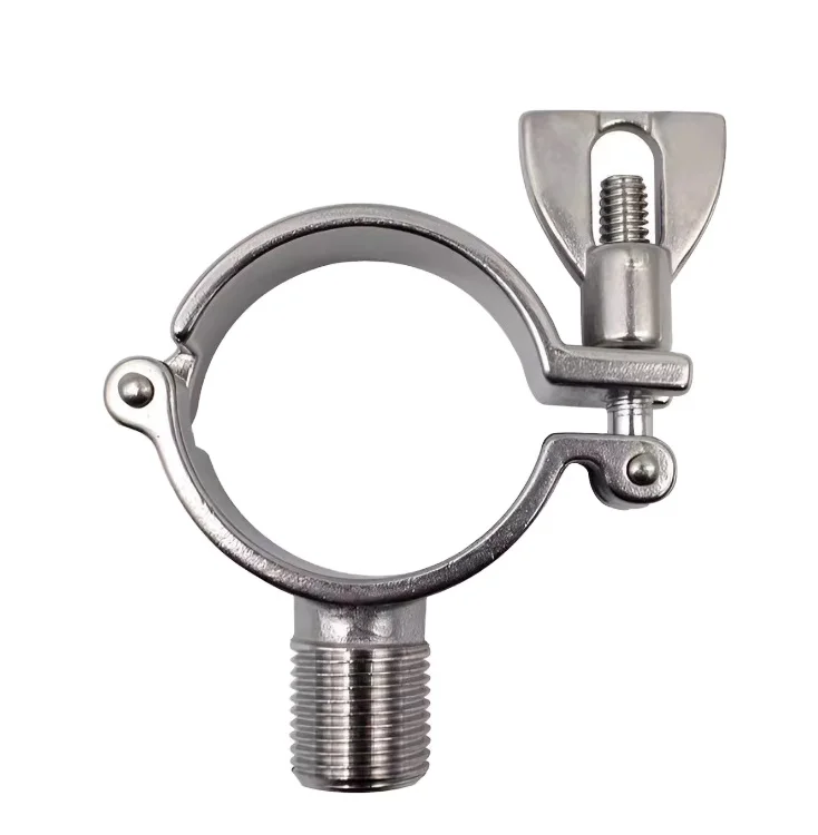 Сверхмощный держатель для труб из нержавеющей стали зажим с резьбовым гнездом BSP
