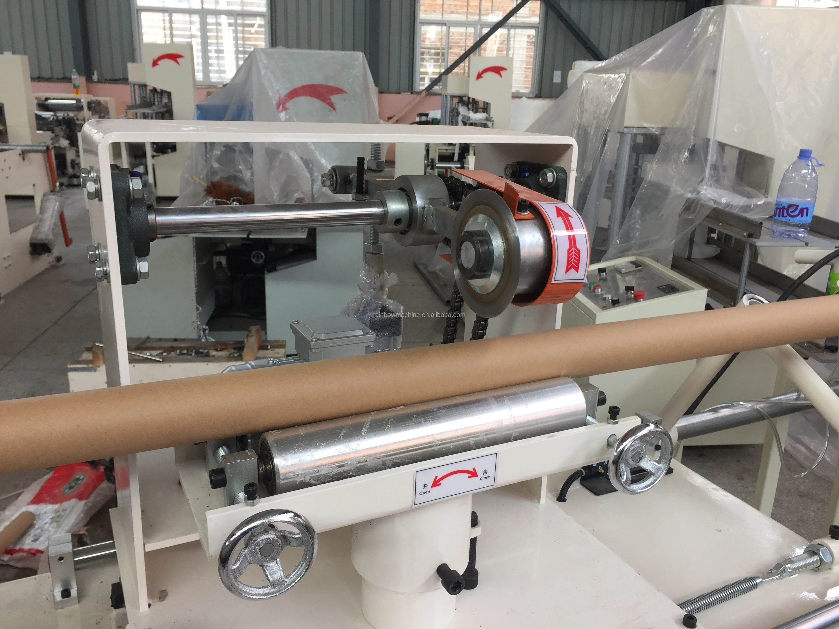 Automatic Spiral Carton Cardboard Paper Pipe Core Tube Making Machine