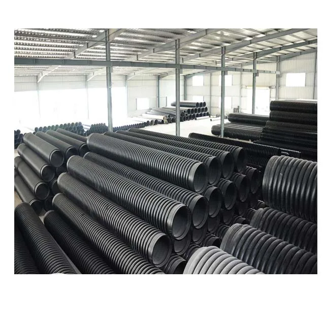 Hdpe Culvert Pipe HDPE Double Wall Corrugated Plastic Pipe Used Concrete Culverts for Sale
