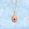 Red zircon