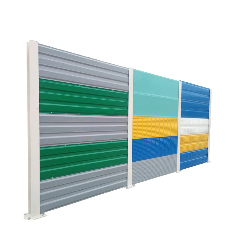 Hot Sale Soundproof Fence Acrylic and PVC Acoustic Barrier for Outdoor and Highway Use Sound Insulation Soundproof Fence