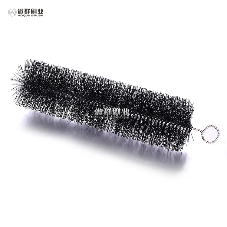 Fish Tank Multi Sizes Filter Stainless Steel Brush Large Aquarium Koi Fish Filter Black Cross Brush