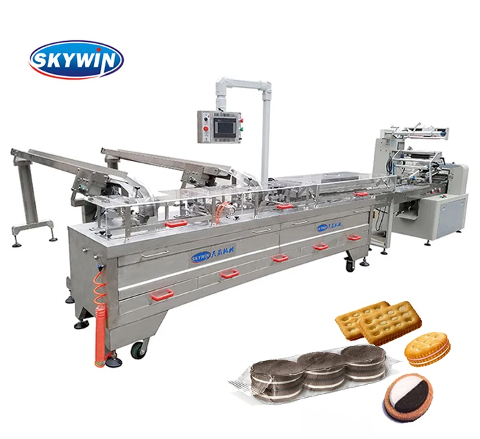 High Precision Mini Type Hard And Soft Biscuits Cookies Production Line