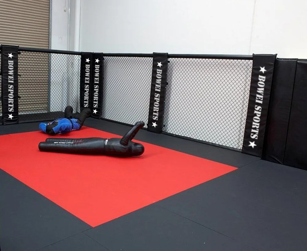 High Quality Factory Customsized Free Logo Printing Martial Arts Equipment  MMA Cage Panel Wall Fence