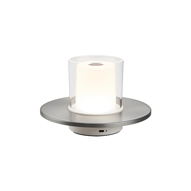 Retro  Small Light Lanterns 2000mAh Rechargeable Candle Lamp Decorative Flameless Candle Lighting Modern LED Table Lamp