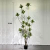 Artificial Twelve Heads Curved Dracaena Plant with Pot (2.1M)