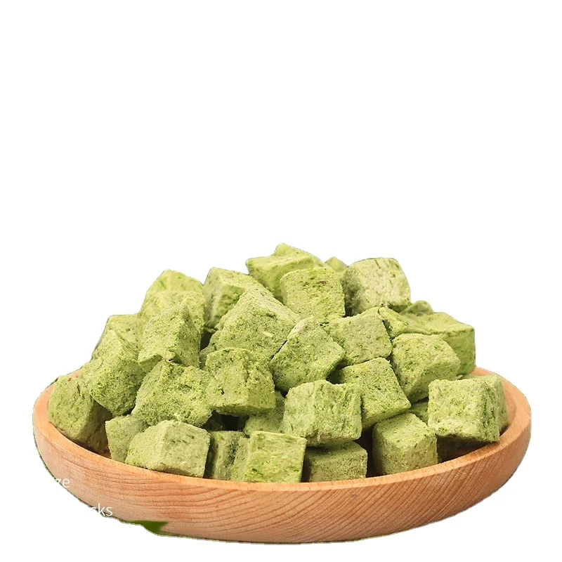 Freeze-dried Organic Chicken & Cat Grass Grains Molar Dog Treats Hair Ball Mild Hair Rowing Carton Packaged