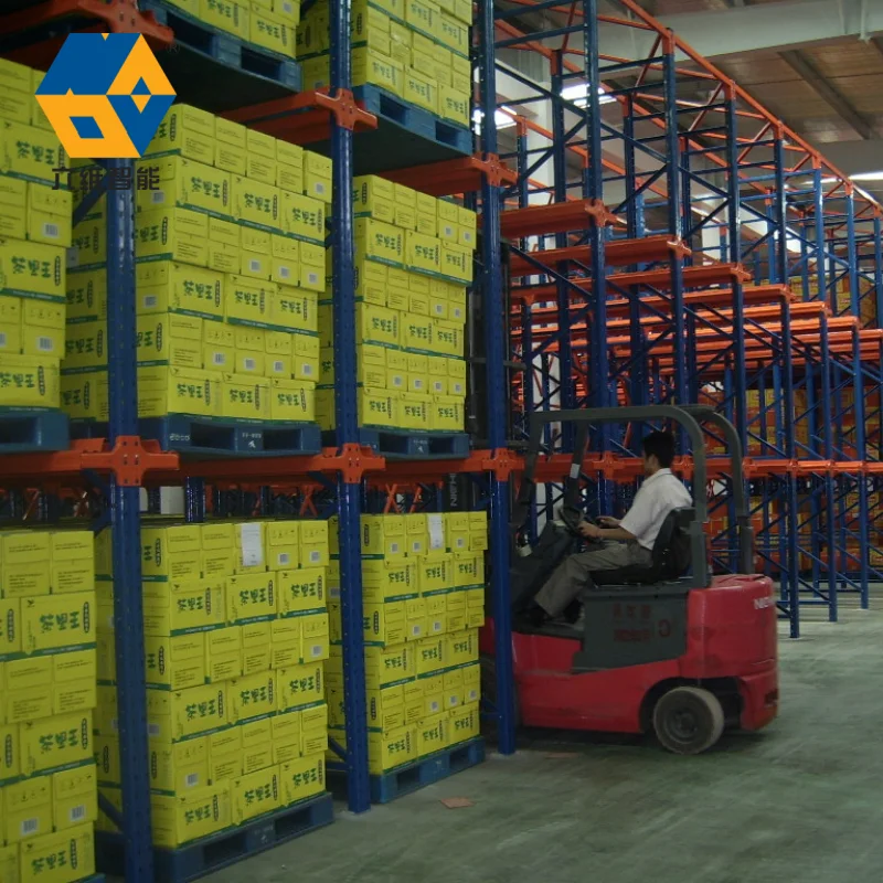 NOVA Drive-In Pallet Rack System Warehouse Storage Drive in Racking Drive-Thru with LIFO Pallet