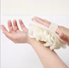 9058  bamboo  fiber pad with Pe flower  8*12cm