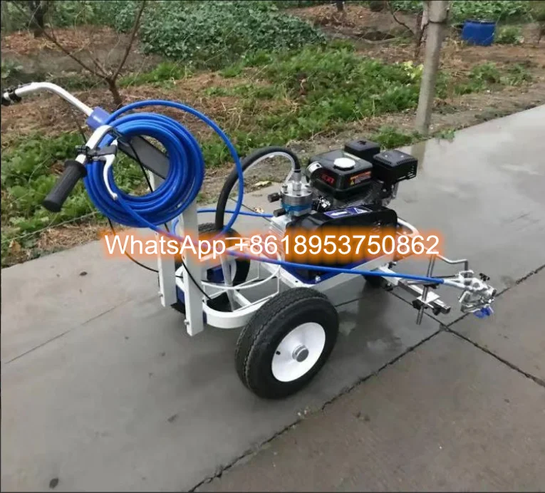Factory Selling With CE Small Cold Paint Airless Road Line Marking Machines for Road