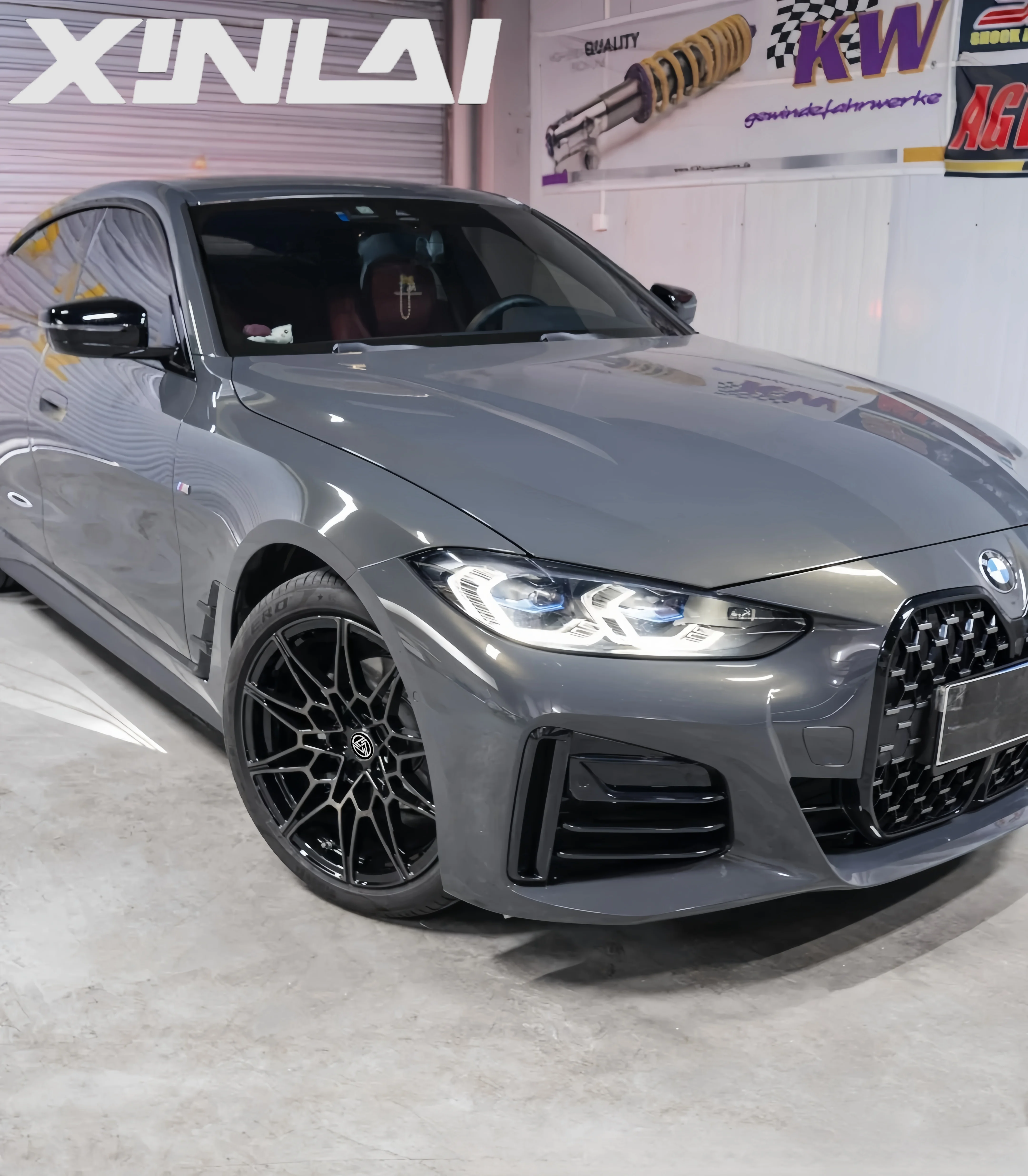 XINL Deep Concave Forged Custom Design 1-piece Aluminum Alloy Passenger Car Wheel Hubs18-22 Inch 5x112 5x120 for E60 F10 E30 E46 - Image 5