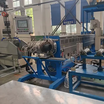 PVC Cable Jacket Extrusion Machine, Power Cable Extrusion Machine with siemens motor