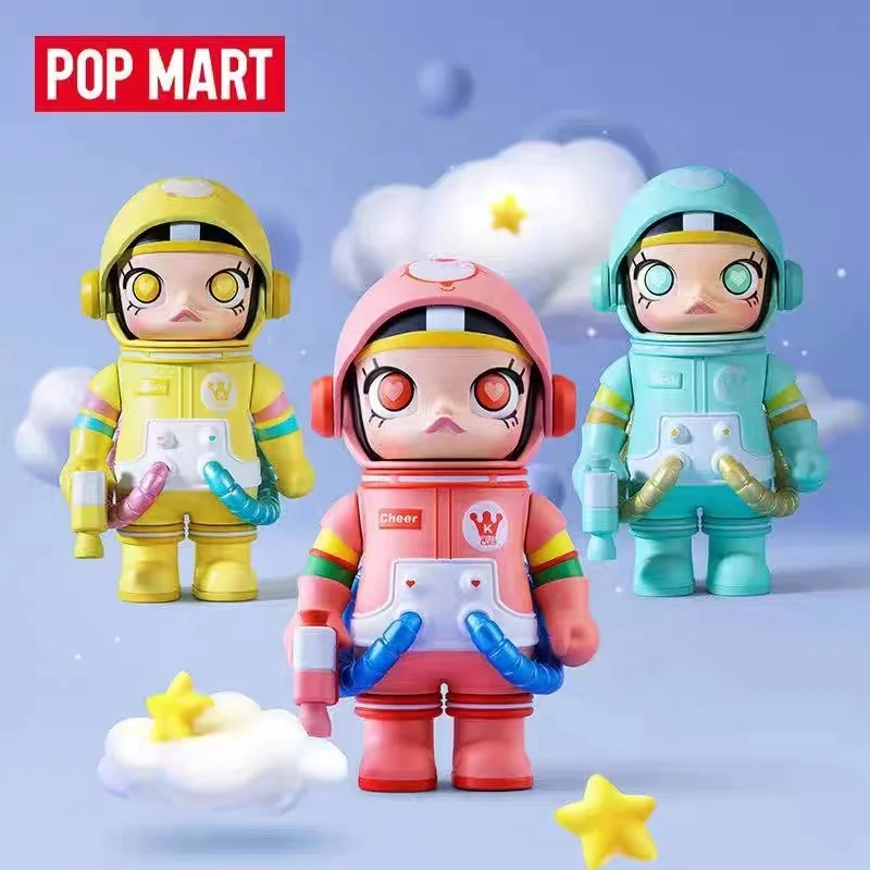 POP MART  MOLLY フィギュア 2個セット POP MART MEGA コレクション 100％ SPACE MOLLY シリーズ 2-B