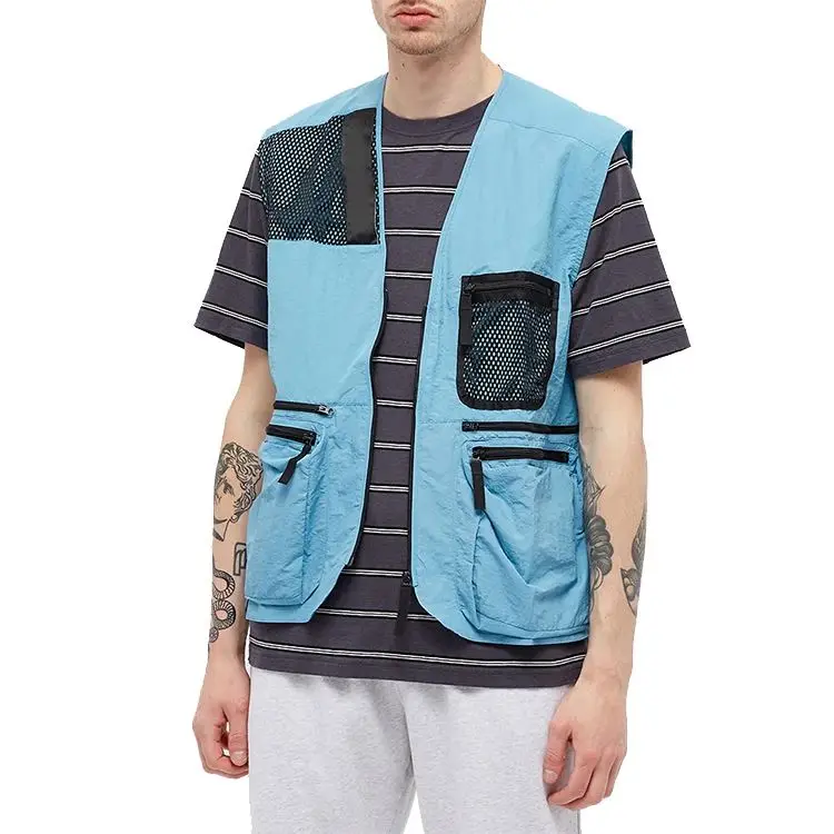Buy Cargo Vest,Mesh Vest,Men Nylon Vest 