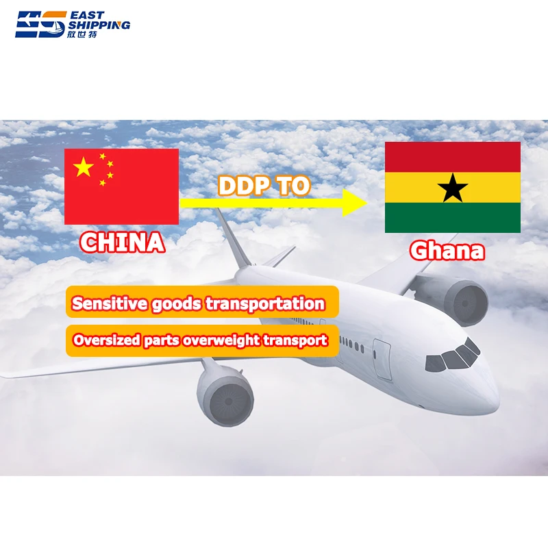 East Shipping To Ghana International Logistics Freight Agents DDP Door To Door China Companies Shipping Products To Ghana