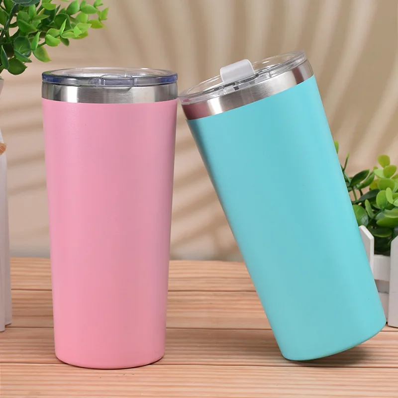 Tapper Powder Brazil 16oz 22oz Stackable Powder Coated Vacuum Insulated Reusable ...