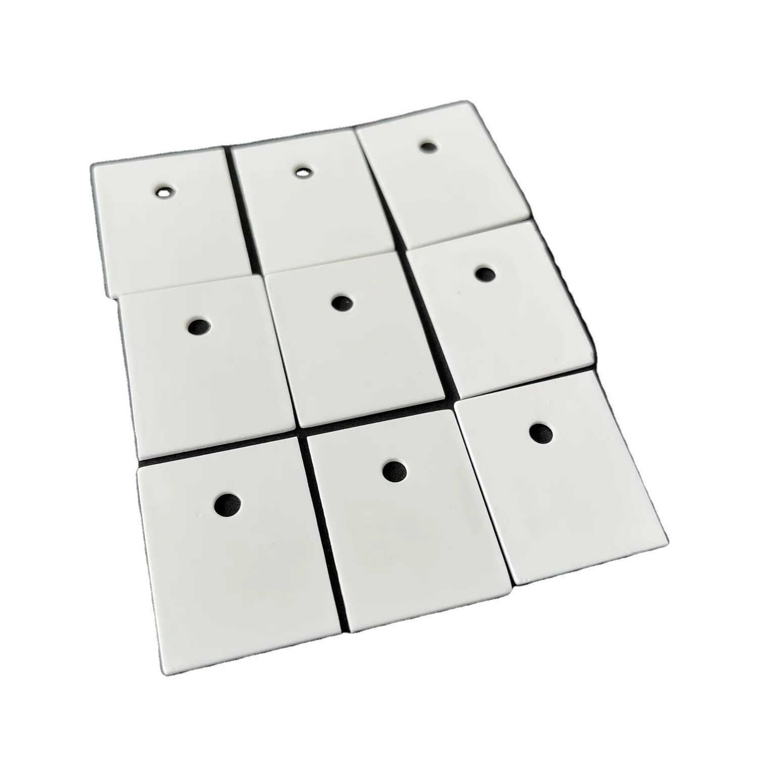 Wear-resistant Alumina Ceramic Plate Zirconia Fine Alumina Ceramic Plate High-purity Heat-resistant Ceramic Plate