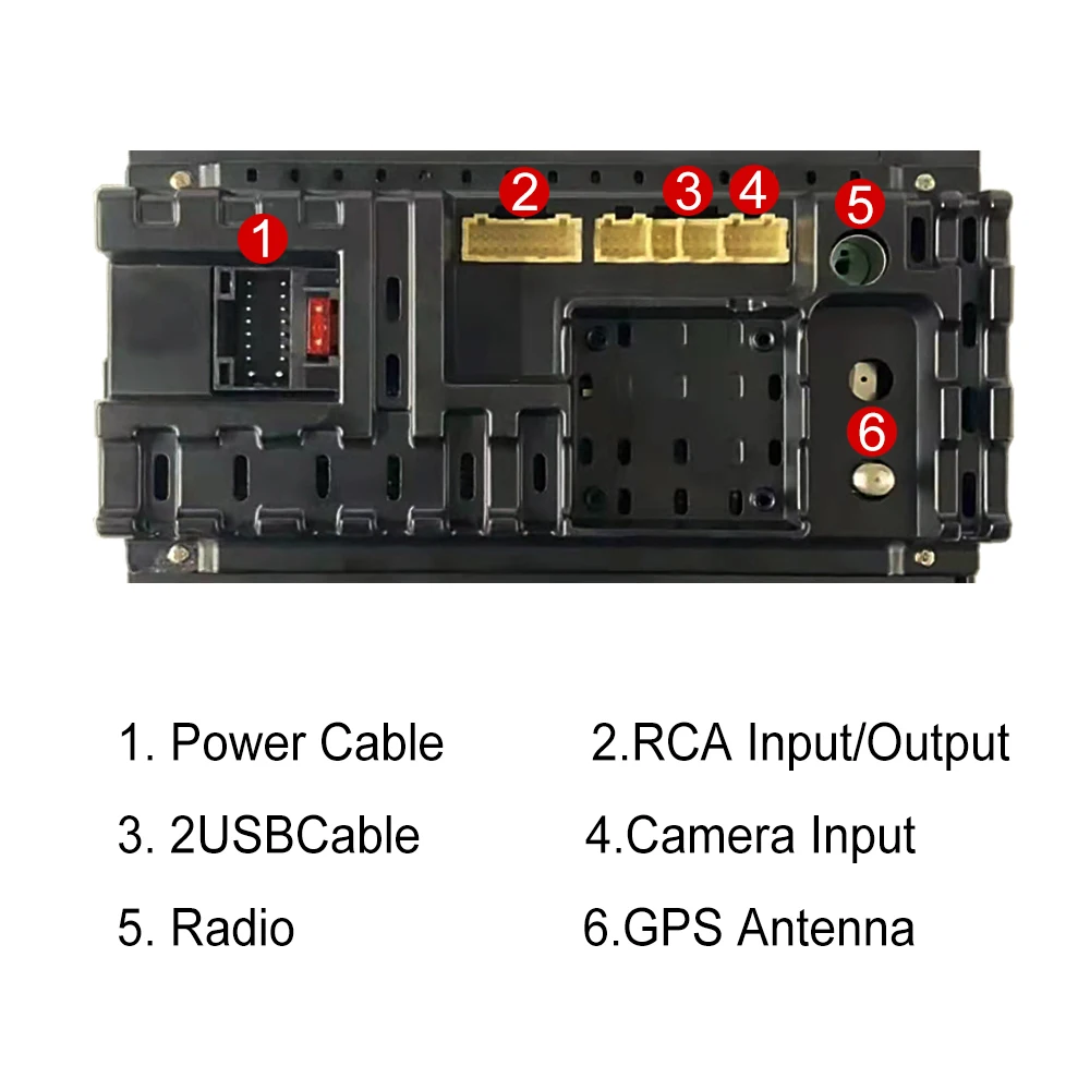Podofo 9.7" Android 11 Car Stereo Car Radio For Toyota Prado/lexus
