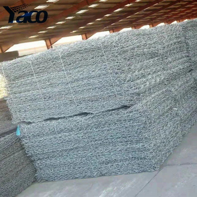 2x1x1m Galfan Wire Pvc Coated Hexagonal Woven Gabion Mesh Price Double ...